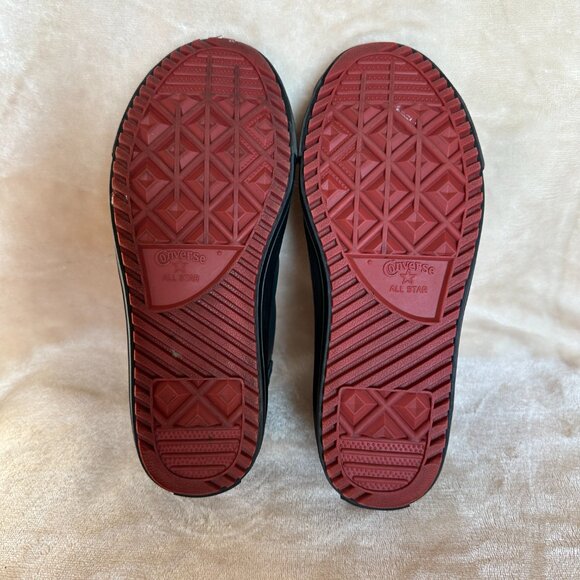 Converse Chuck Taylor All Star Street Mid Leather Sneakers Boys Size 3 Box Incl - Picture 14 of 16